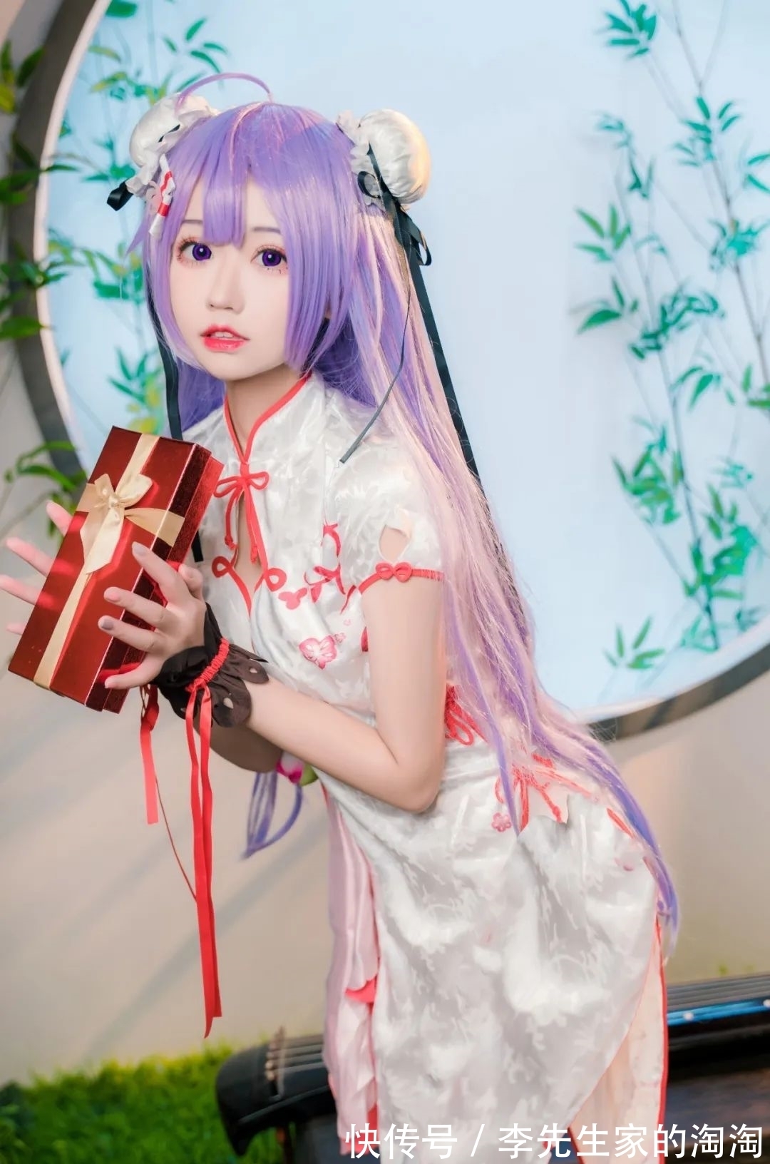 cos:碧蓝航线独角兽旗袍cos正片@猫君君