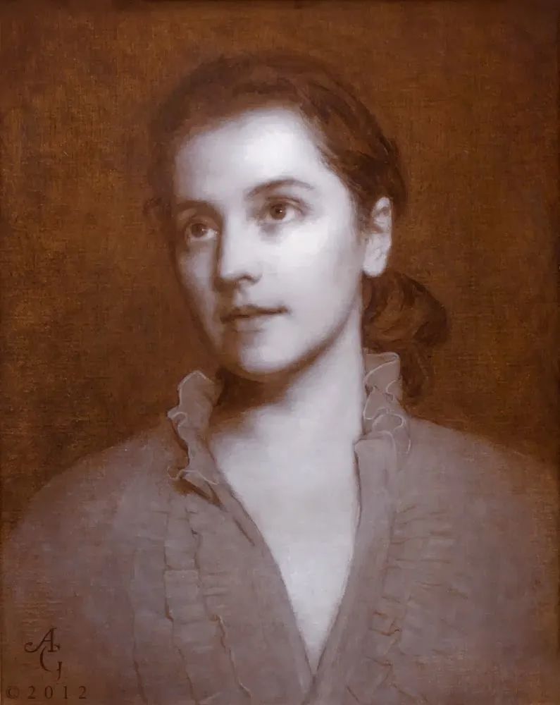 肖像|注入生命的肖像画家 阿德里安的油画作品