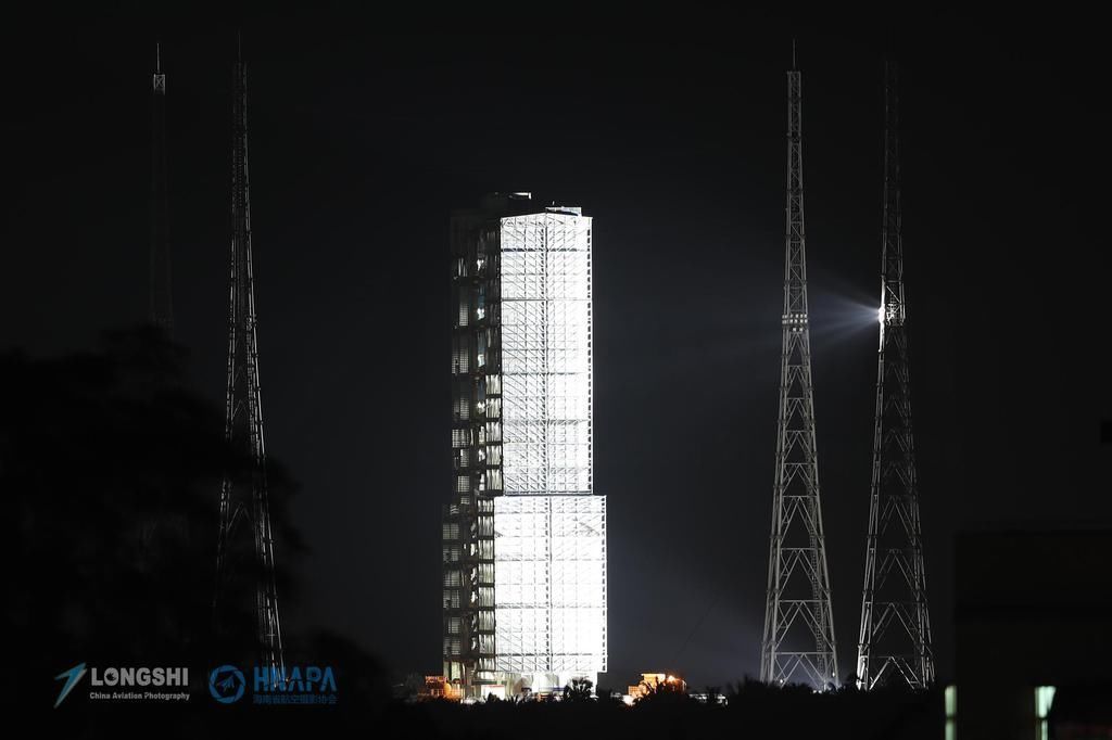 长征8号火箭严阵以待,首飞只待一声令下,未来具备重复使用功能