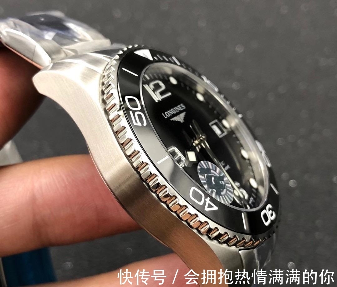 我们来了|ZF厂康卡斯复刻表评测—ZF浪琴康卡斯黑盘有哪些优缺点?