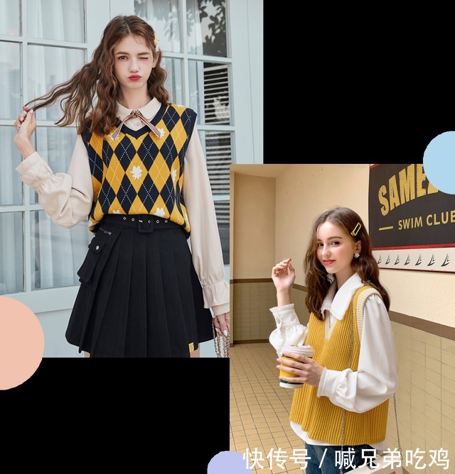 牛仔裤|一件衬衫多种搭配,初秋衬衫这样穿,时髦气质到不行