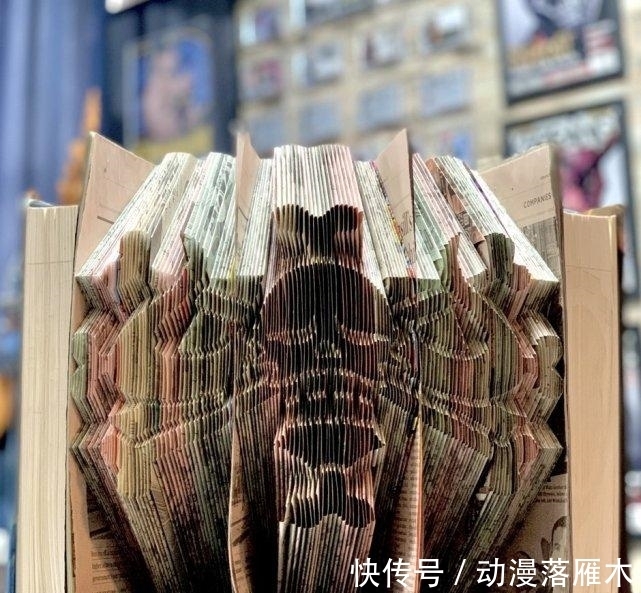 高手|果然是高手在民间,他竟然把《海贼王》折出了3D效果