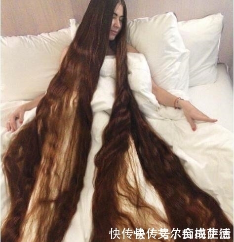 美女|美女20年没剪过头发,洗一次头,要晾上一天才能干