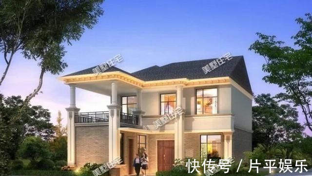 简欧别墅|8栋经典二层简欧别墅,第一套在农村最吃香,图纸收藏不后悔