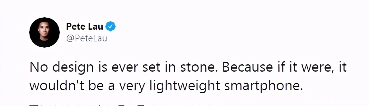 旗舰机|刘作虎或暗示下一代旗舰机主打轻薄