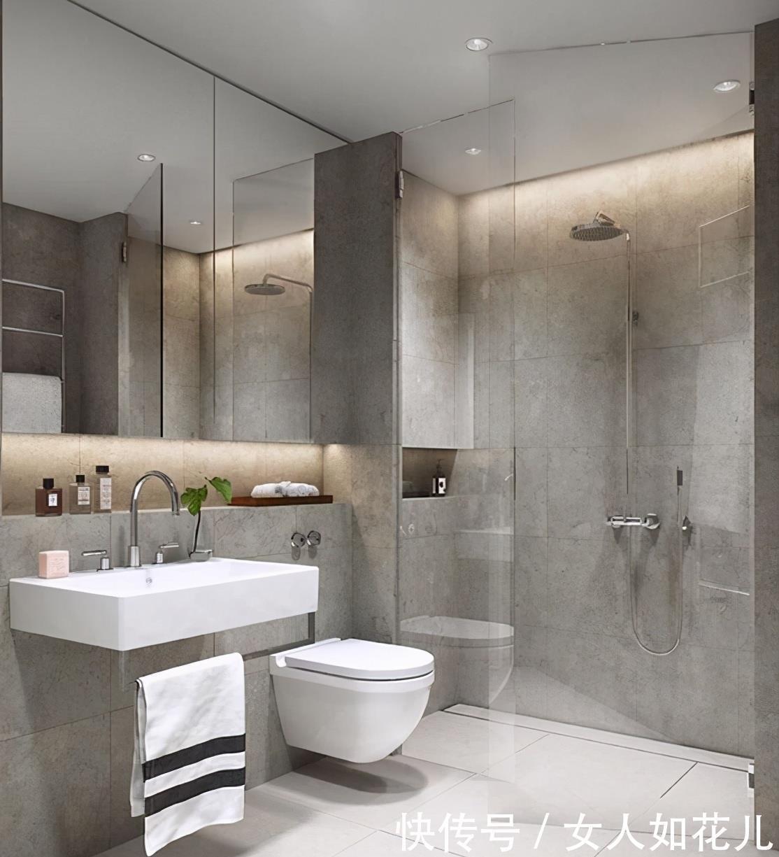 隔板|装了多套卫生间才知道,浴室别再装洗手柜了,学学我家的吧