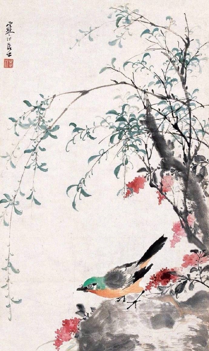 欣赏|清新淡雅江寒汀,花鸟欣赏!