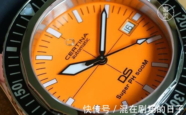 防水 夏日橙鬼-雪铁纳DS Super PH500M特别机械表!