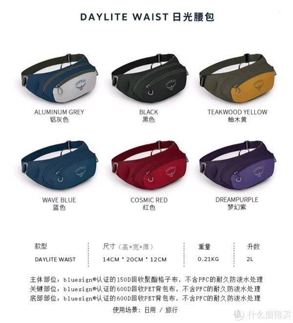 lite|都说包治百病 篇五十四：都说包治百病之白菜腰包小鹰OSPREY DAYLITE WAIST开箱