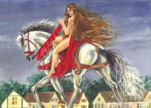 戈黛娃夫人|英国博物馆中的《马背上的裸女》,她为何要裸体?不是你想的那样