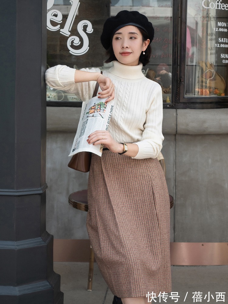 搭配|30岁、40岁的女人穿针织衫搭配法则,要精致也要减龄,快来学穿搭