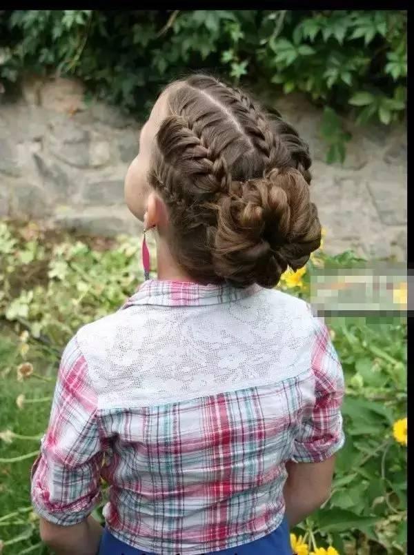 编发 72款好看的儿童编发,有闺女了就要给她编这样的发型,宝妈快收藏