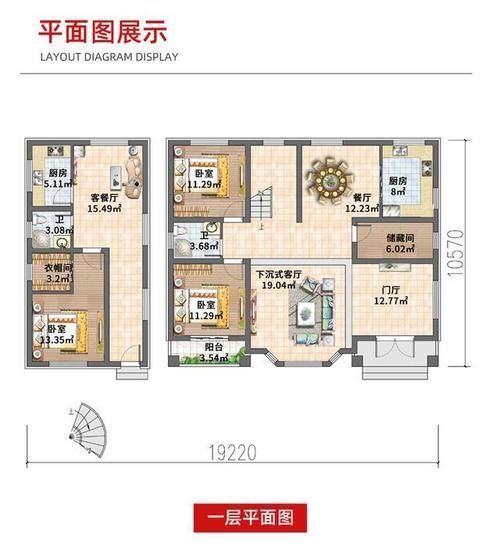 建房|当别墅设计遇到与父母分开住，这种主屋结合偏房建房方式，真前卫