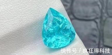 蓝色#帕拉伊巴碧玺,那道电光石火の蓝!