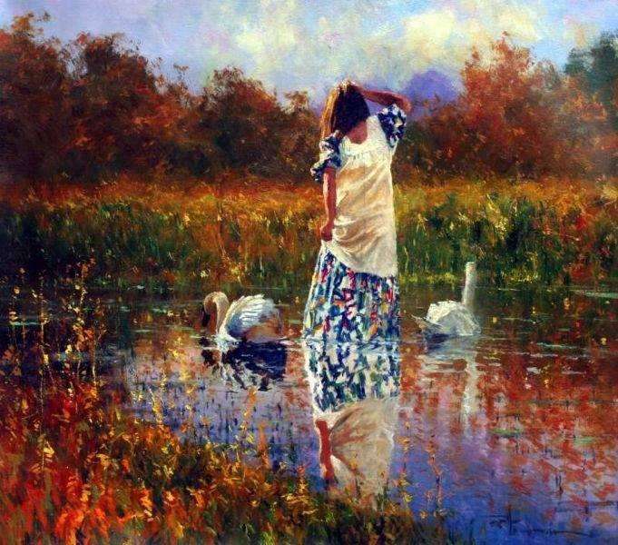 罗伯特#澳大利亚画家罗伯特 黑根(Robert Hagan )作品欣赏