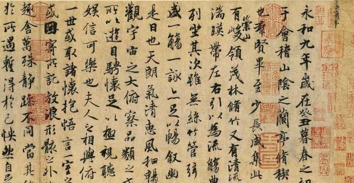 书法作品&古代颜值最高的4幅书法作品,放大10倍真美,第一名千年无人超越