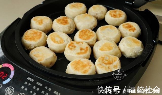 不用烤箱，一次开酥，教你在家做纯手工板栗酥饼，太香了