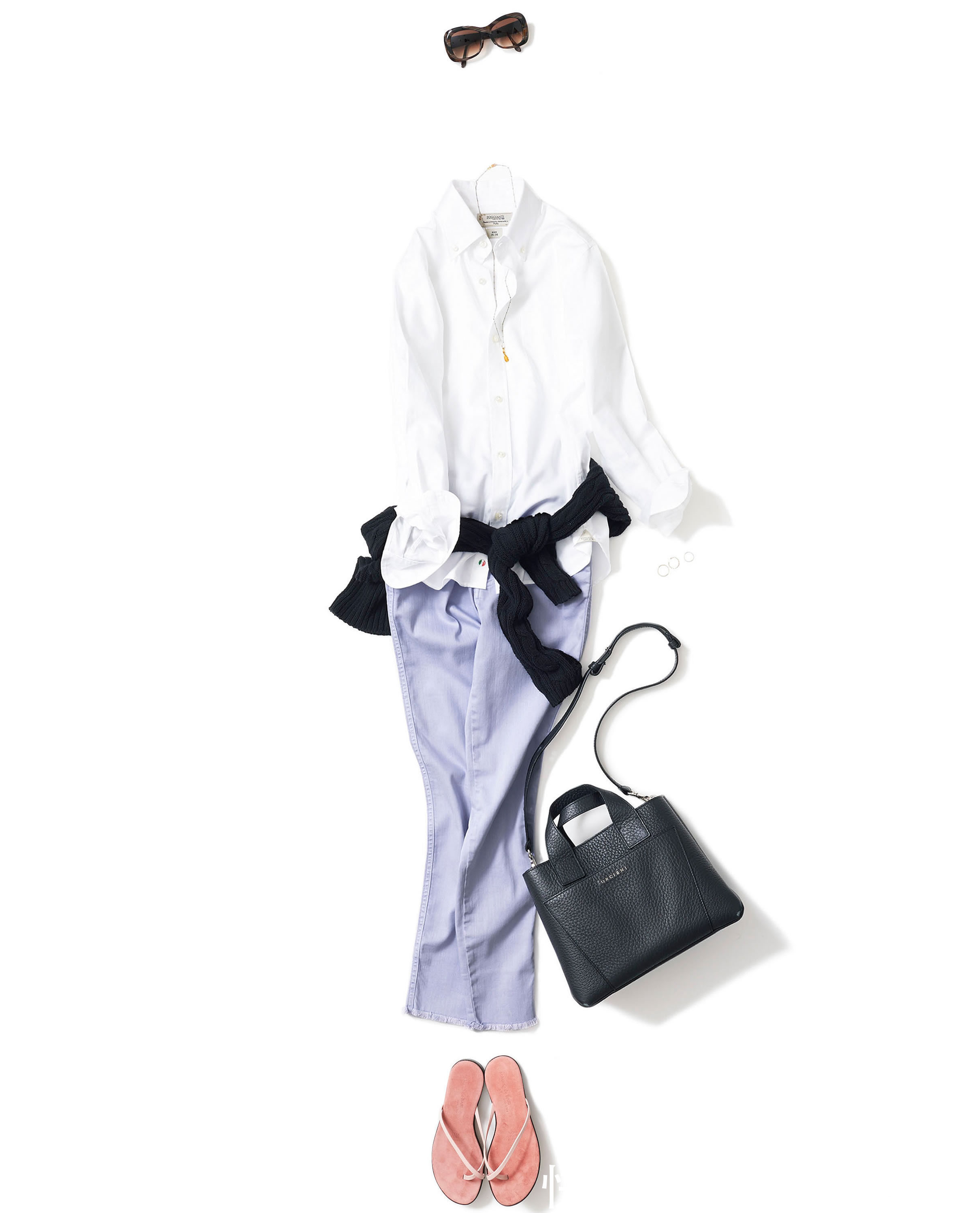 针织衫 春天穿衬衫时,请这样搭!4种高级“穿搭配色”方案,每套都完美