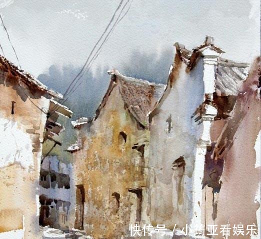 宁波市!婉约水色风景再造——林绍灵水彩画作品欣赏