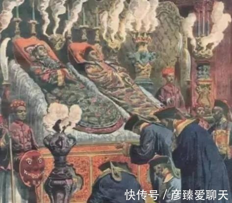 油画@外国人画的慈禧是什么样的 每一张都是一个笑话