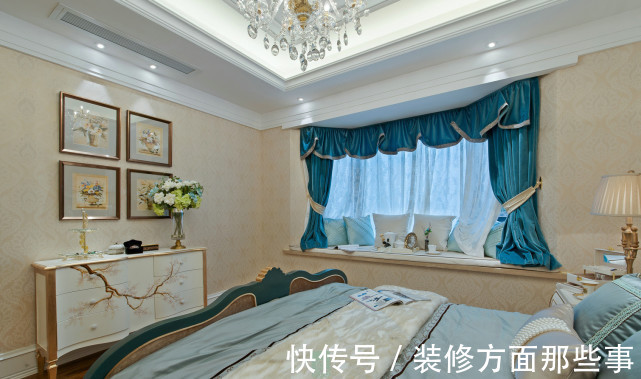 欧式|97平简欧风三居室没有特别的设计,一眼看去就感觉舒适