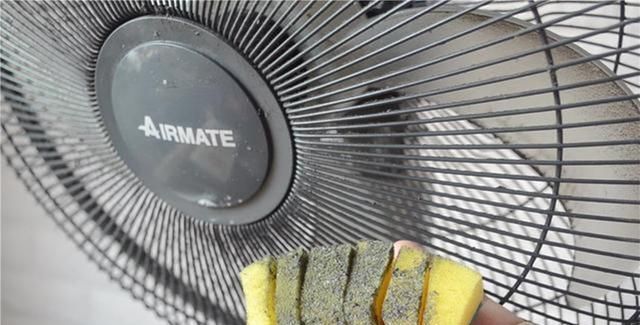 电风扇|不管电风扇有多脏,教你一招,不用拆机,灰尘污垢自动往下掉