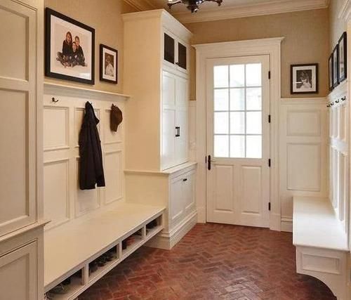 大气|家里玄关别再傻傻打鞋柜了,如今流行这样做,大气更实用