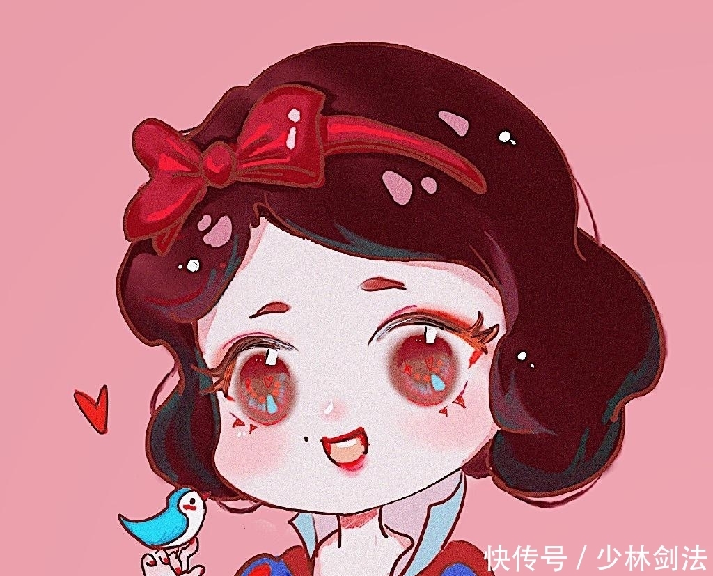 迪士尼公主点上媒婆痣,别有一种美感,不知道这样的公主你喜欢吗