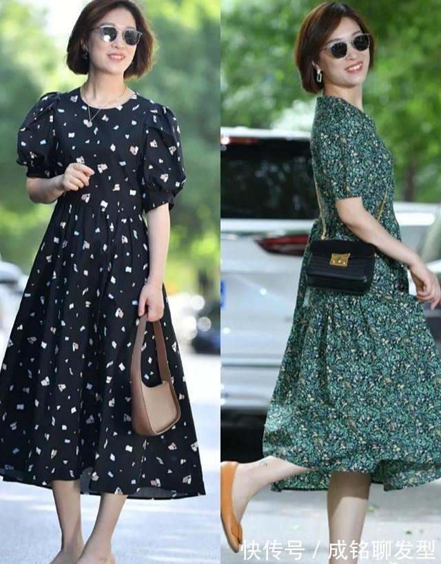 底色|50岁的女人穿搭一定要避开俗气感，学博主的搭配，轻松穿出优雅范