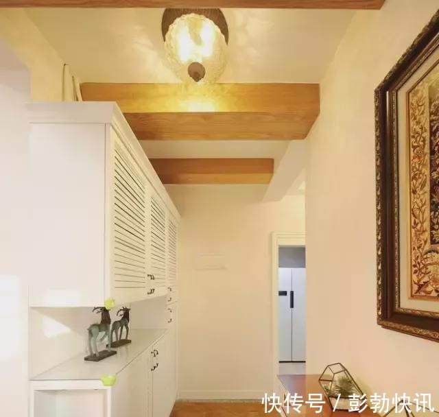 客厅|晒一下109㎡新房,第一次见客厅旁边做个榻榻米,自然又清新!