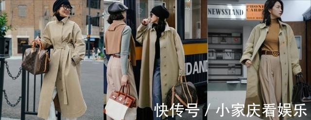 穿搭|秋天的第一件“风衣”穿搭,请看三木母女!别有心机,竟是大时髦