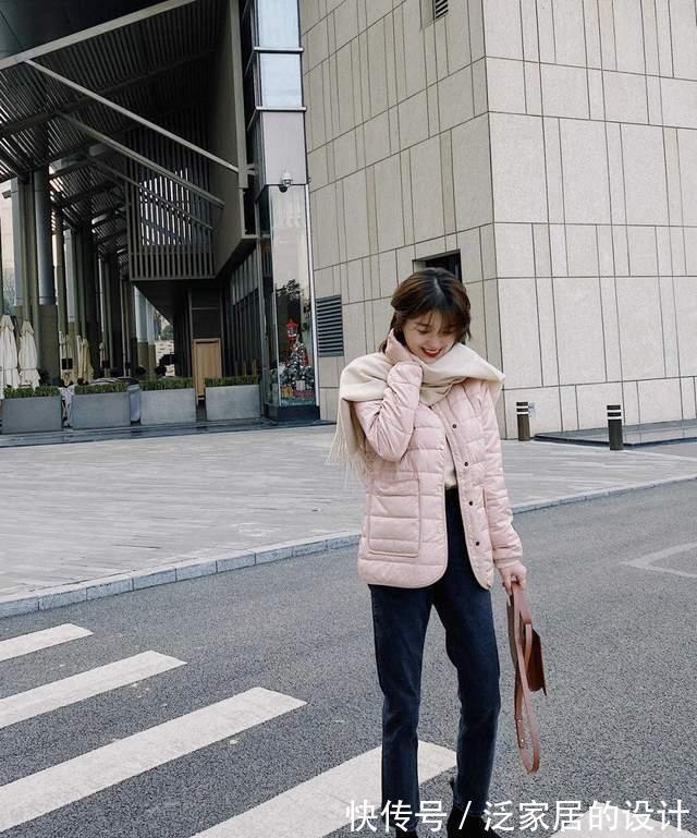 穿法 精选4款直筒牛仔裤穿法:小姐姐上身示例百搭配围巾显干练又修身