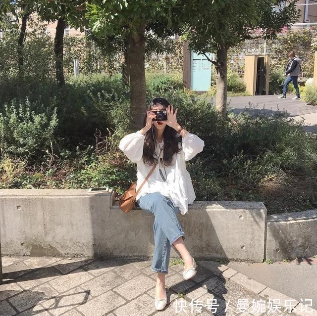 百搭|牛仔裤配什么好？当然是“仙女鞋”，百搭不累脚还显高级