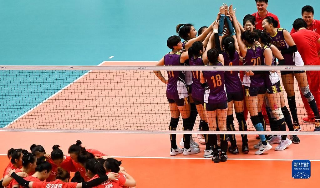 成年|全运会-排球——女子成年组决赛：天津队夺冠