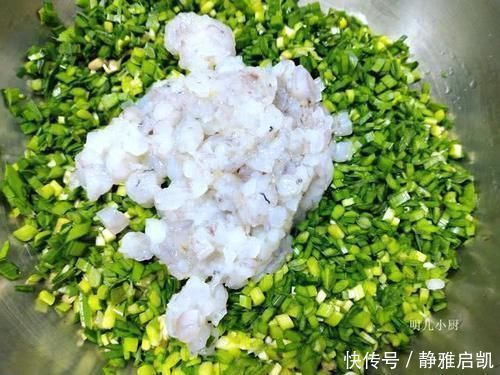 搅拌均匀|韭菜和它是绝配，包饺子尤其好吃，又鲜又香不油腻，孩子吃上瘾