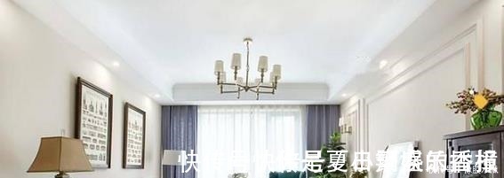 客厅|112㎡简美新家，他脑洞大开在电视墙做“框”，完工太漂亮！晒晒！