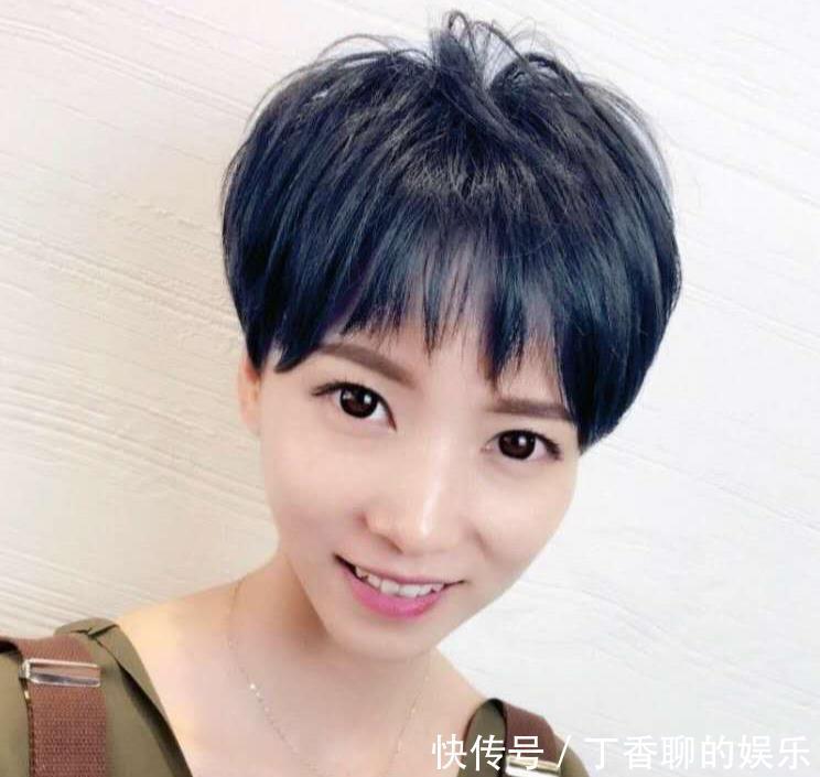 蓬松感|长脸最适合的9款短发,简约时尚好打理,精致优雅又有女人味