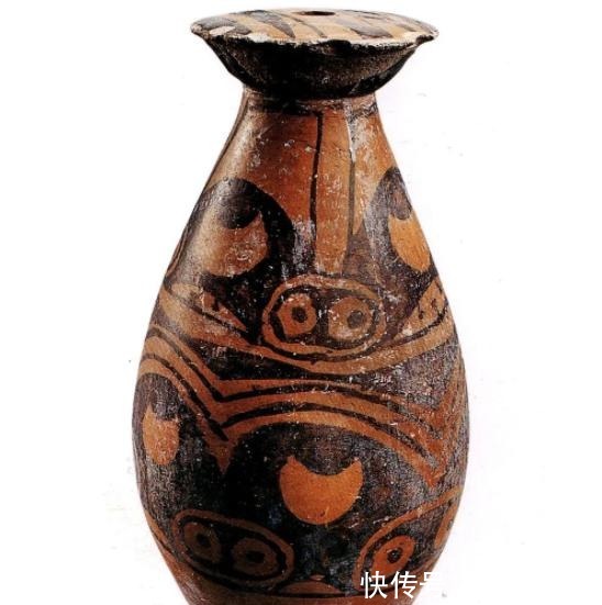 鱼纹$半坡文化彩陶,纹饰记录了半坡人的生活!