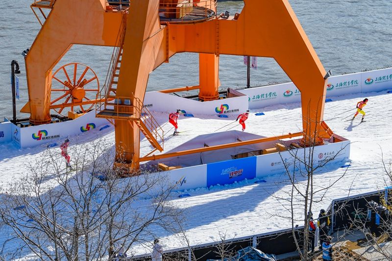 申城首场“雪”落在杨浦滨江！上海以首项真雪赛事打造都市体育新景观|视频 | 真雪