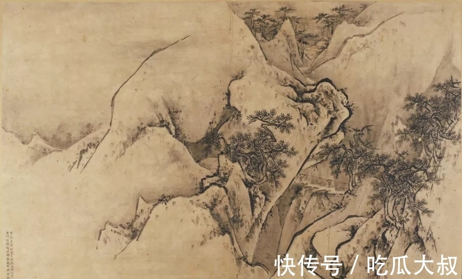 王履&由元入明第一个山水画家,看似宋代绘画,风格奇险,震撼人心!