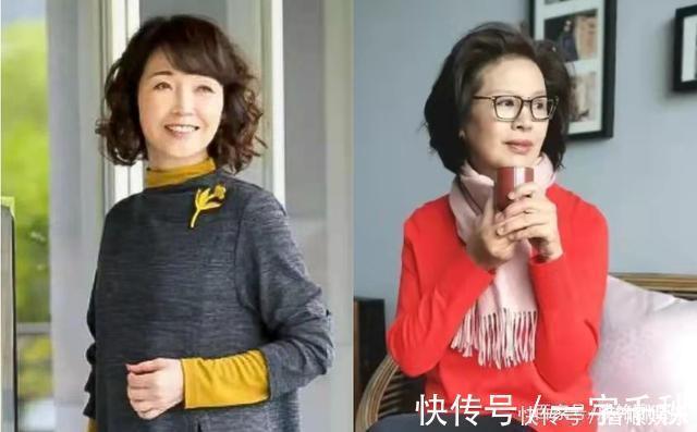 脸型 发型不对颜值报废!五十岁女人记住三个减龄公式,显年轻又有气质