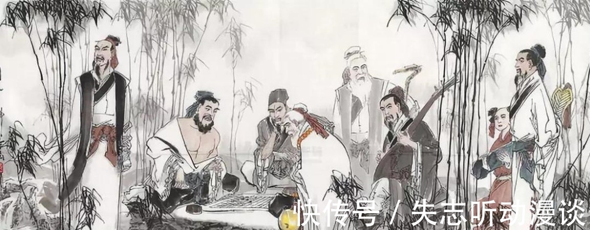 广陵散$竹林七贤:嵇康死、阮籍哭,污浊的世界,救不了绝望的7个人