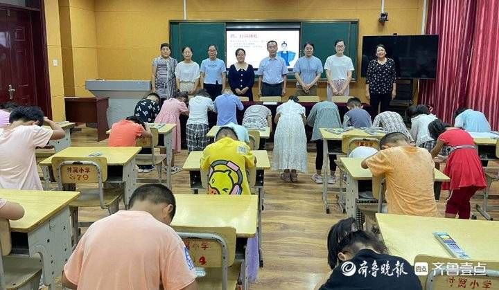 开智|开智启蒙 快乐成长——陈庄镇付窝小学为新生举办“开笔礼”