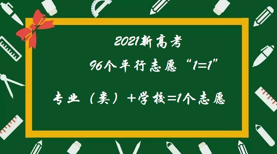 专业|读懂新高考96个平行志愿的含义，才能既不浪费考分，也无滑档之忧