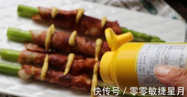 美味|芥末培根卷芦笋,营养充足,美味健康!