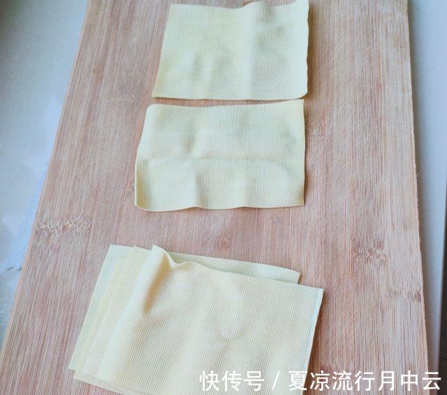 玉米油|豆皮肉卷，太香了，一大盘不够吃！