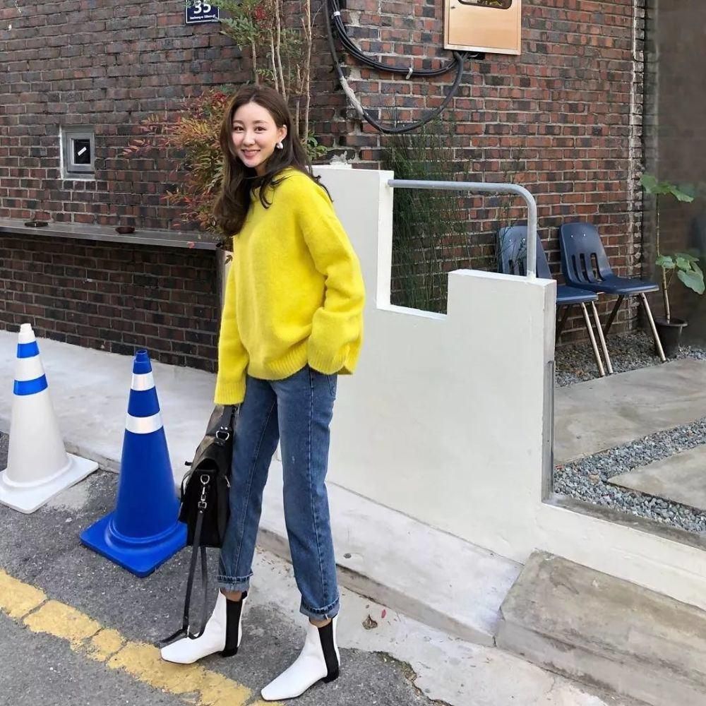  小黑|今冬正流行,奶奶裤 + 短靴，小黑裤 + 长靴!