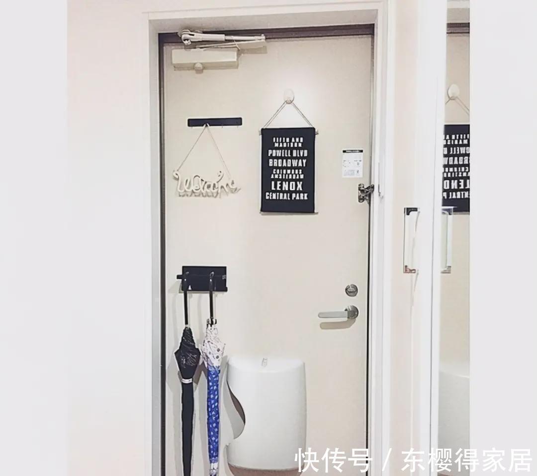 玄关柜|门后2㎡地也不要放过,想法子用来置物,聪明人都这样设计了
