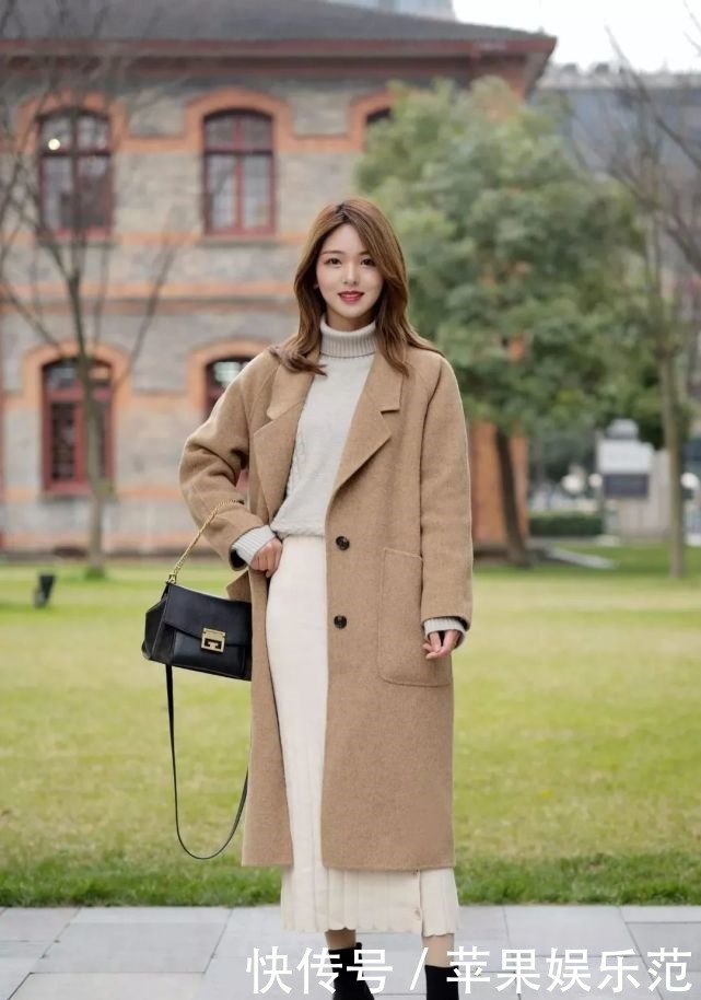 无可救药|秋冬穿大衣+裙子,美得无可救药!