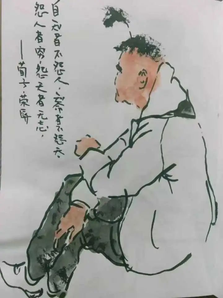 潘天寿&3年画了12000多幅!地铁早晚高峰上,他画了这些偶遇的人